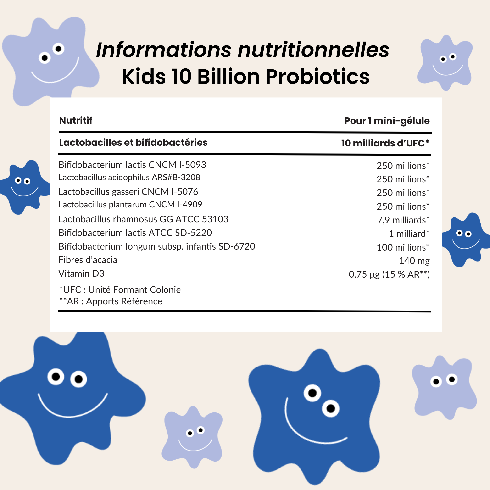 Kids 10 Billion Probiotics
