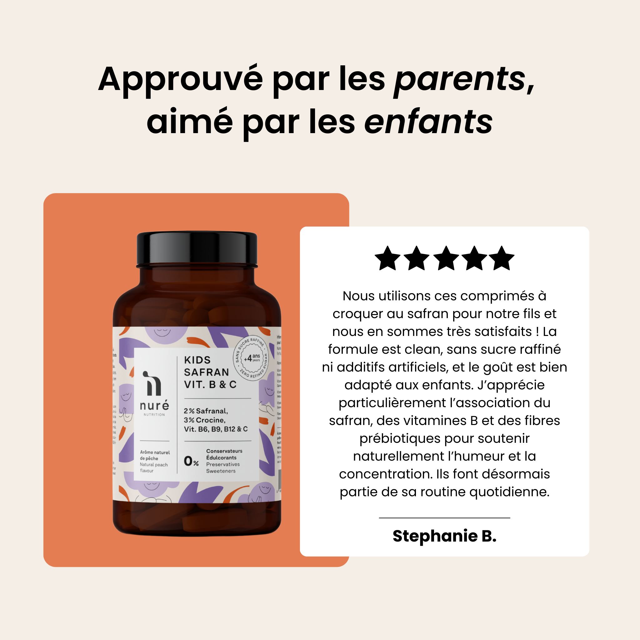 Kids Safran +Vit.B & C