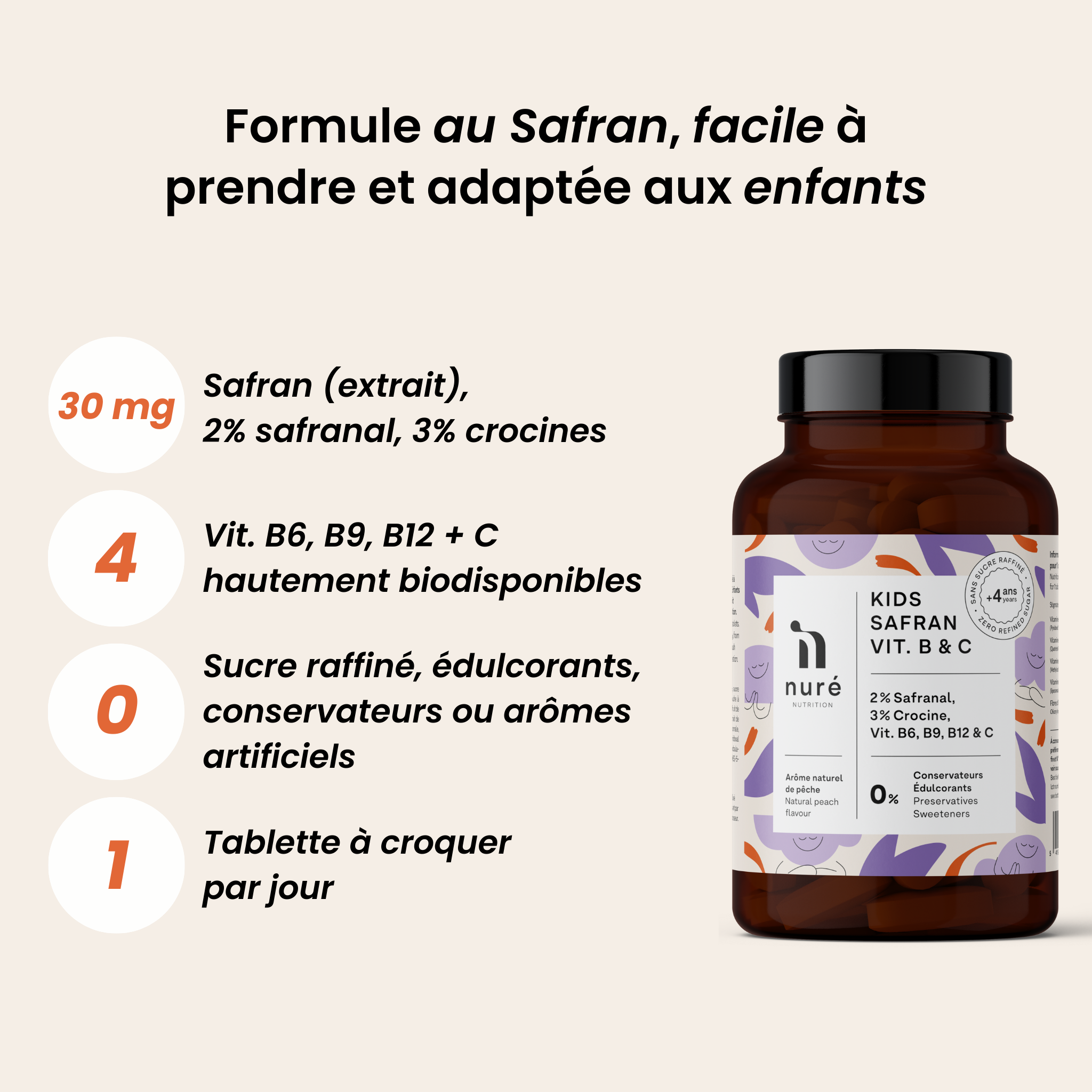 Kids Safran +Vit.B & C