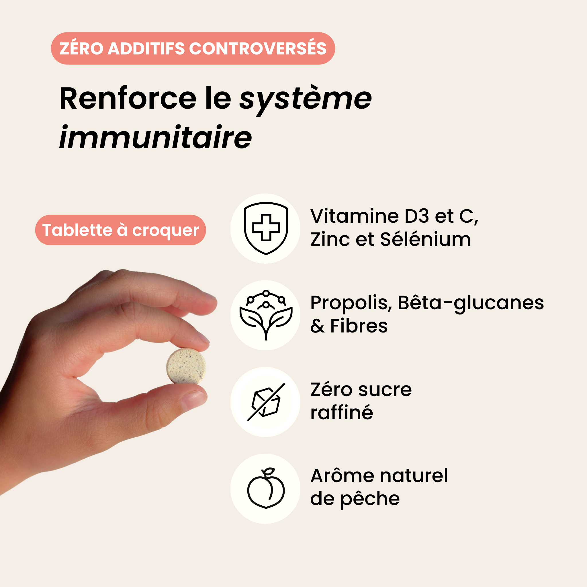 Kids Immunity Support PÊCHE