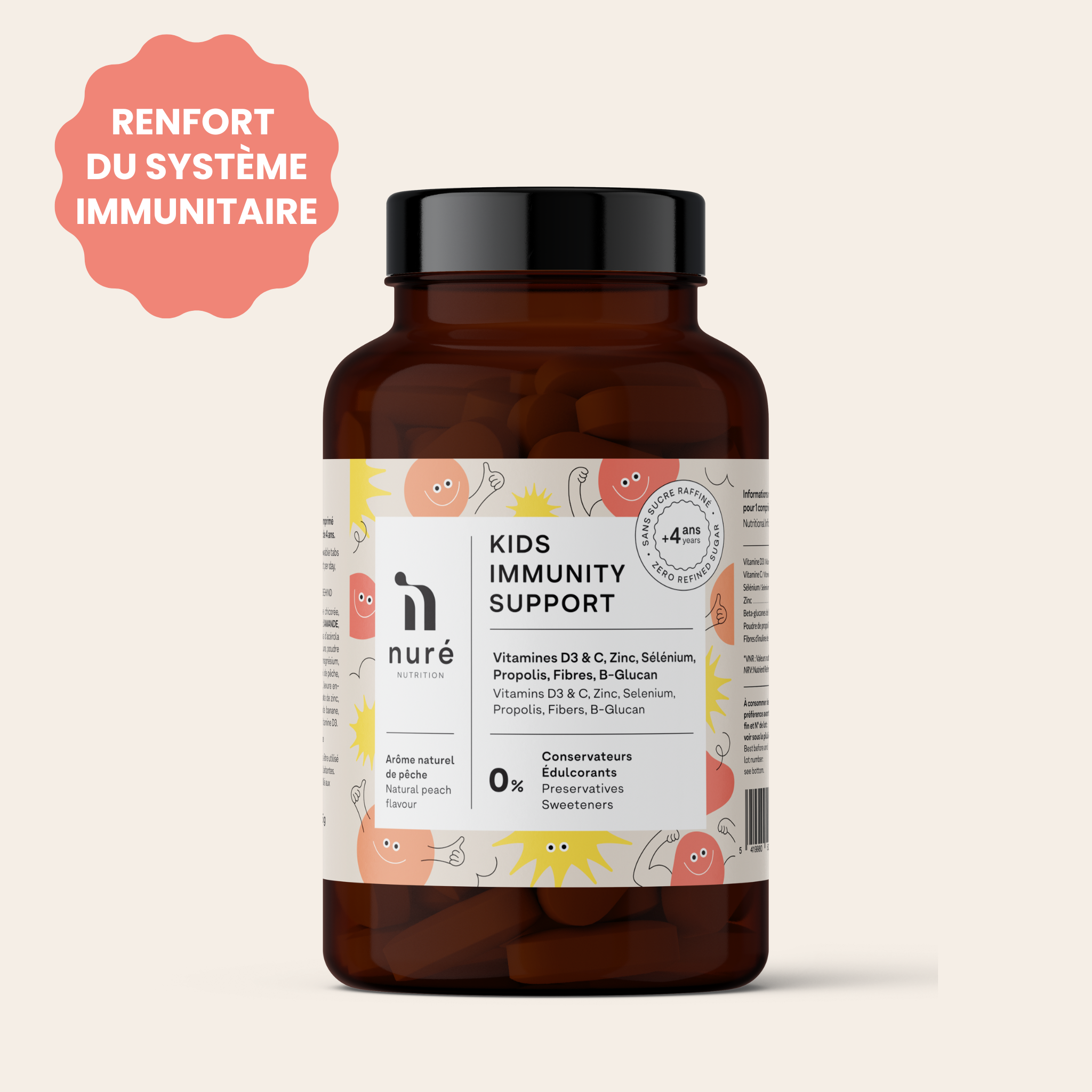 Kids Immunity Support PÊCHE