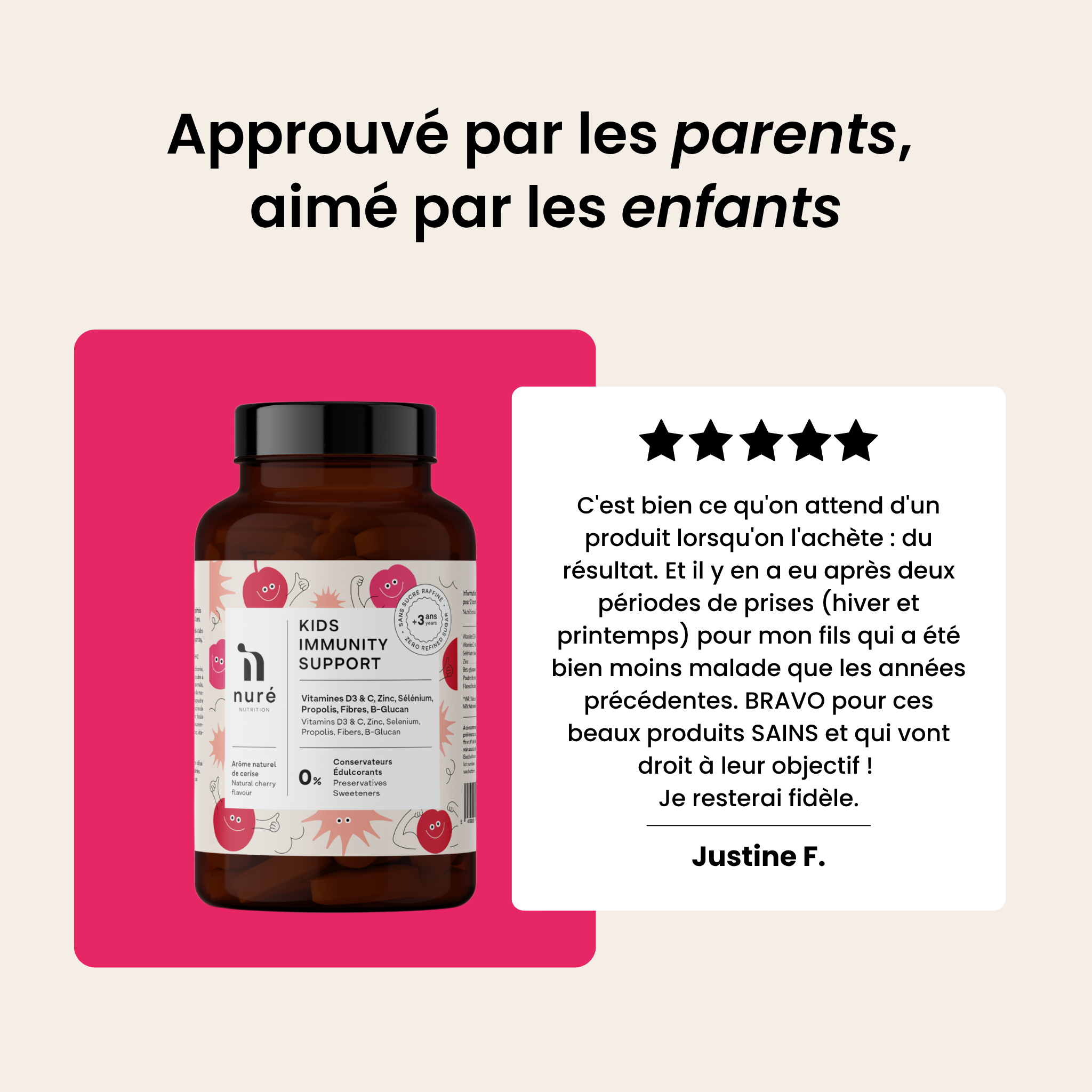 Kids Immunity Support CHERRY