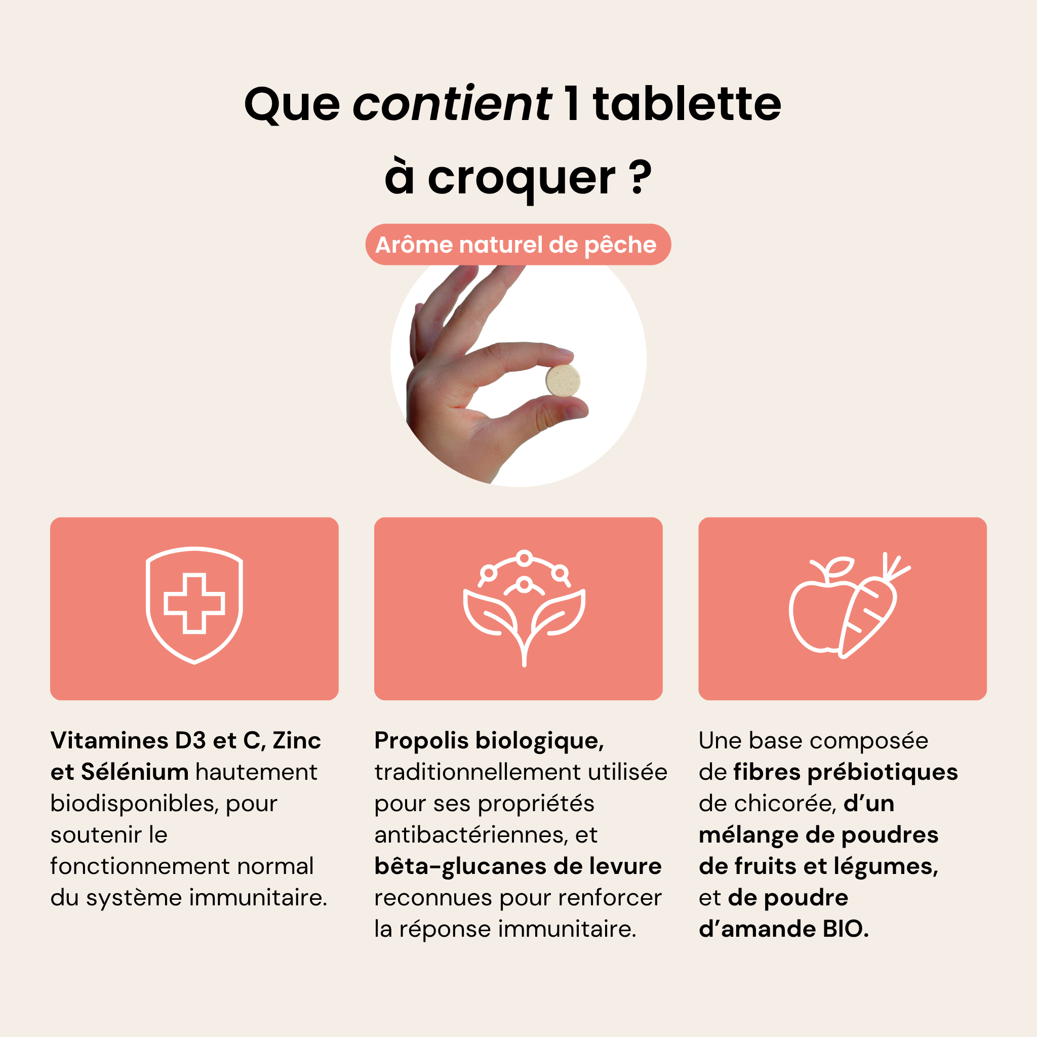 Kids Immunity Support PÊCHE