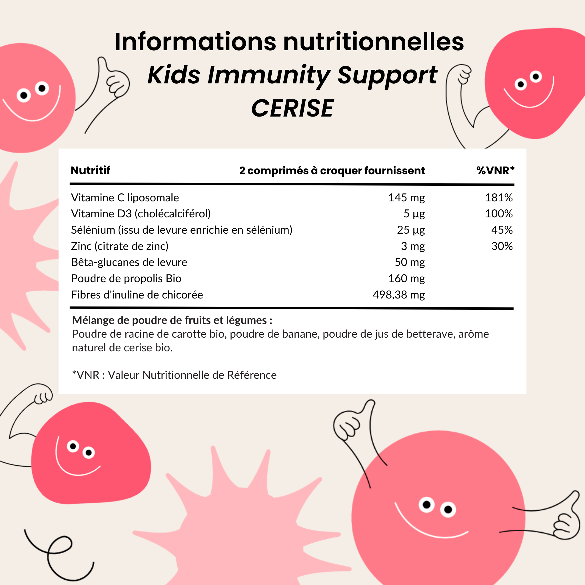 Kids Immunity Support CHERRY