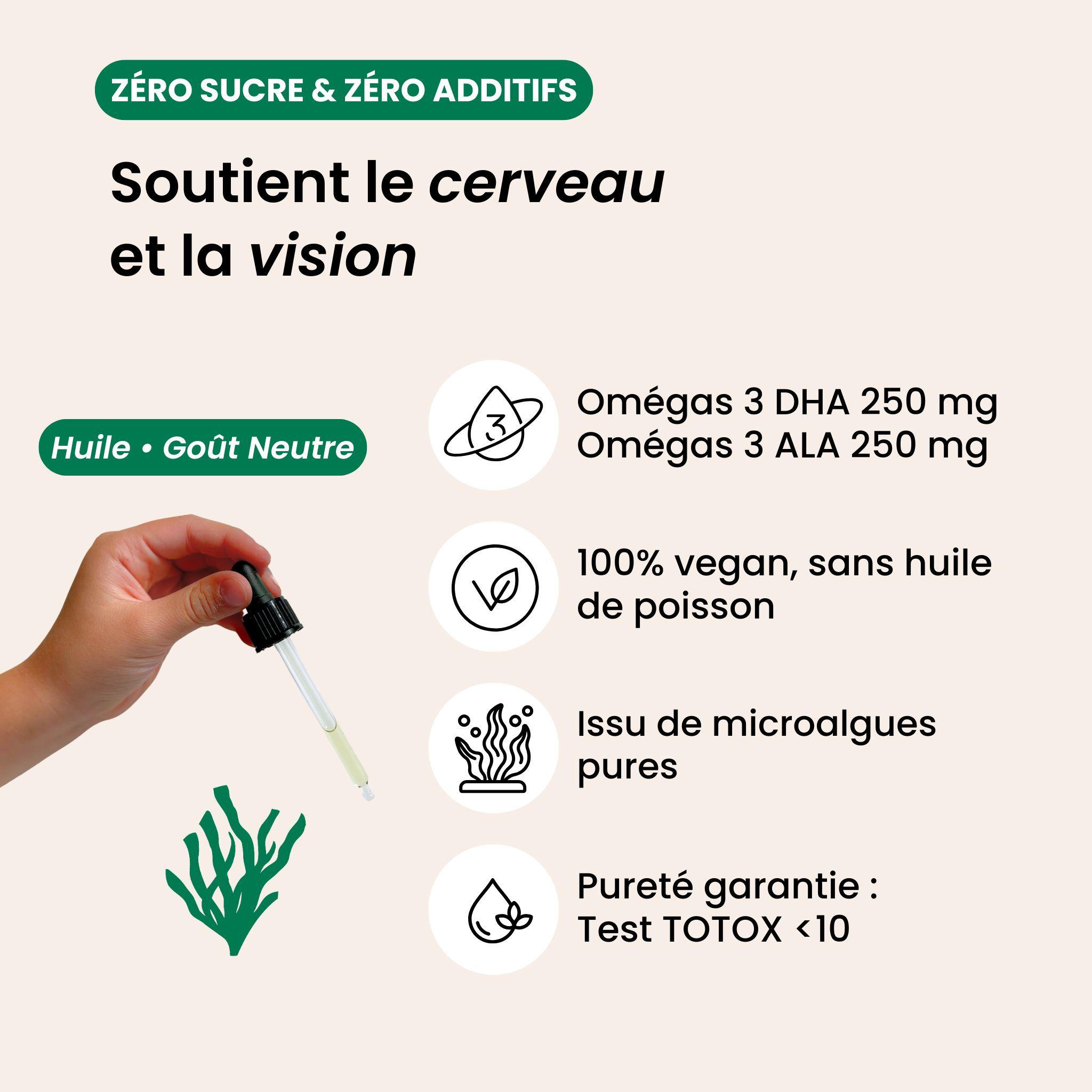 Kids Vegan Omega-3 | 50 ml