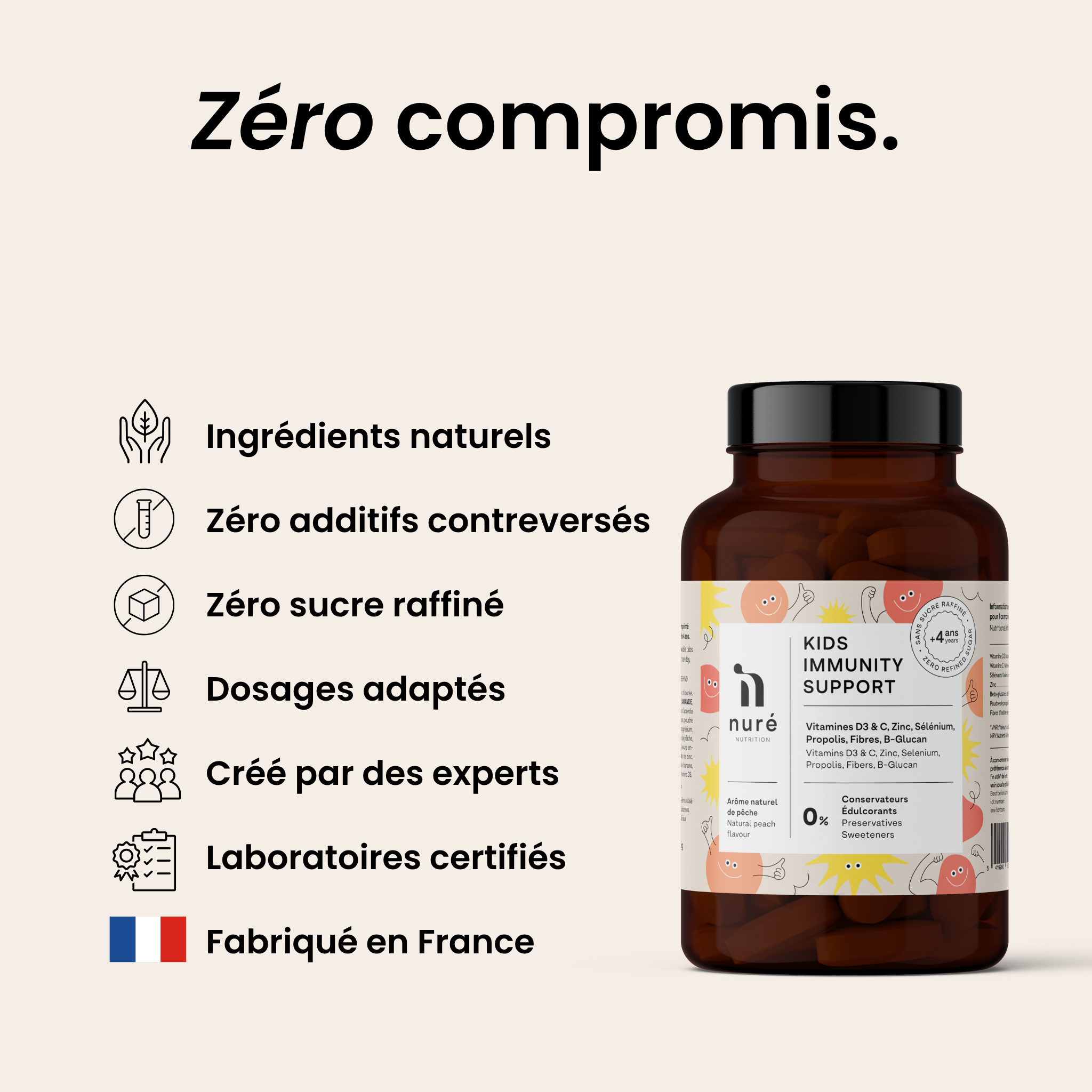 Kids Immunity Support PÊCHE