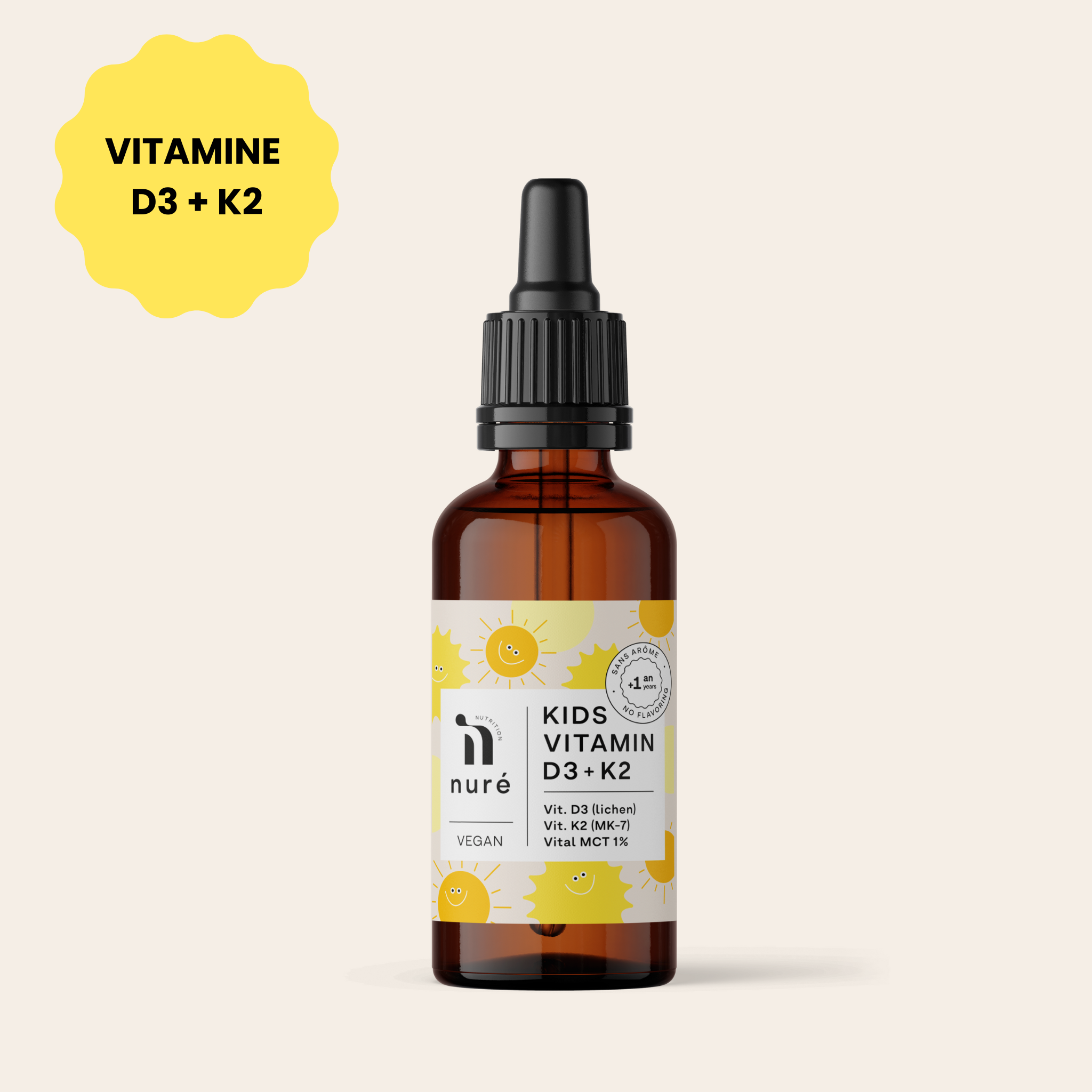 Kids Vitamin D3 + K2