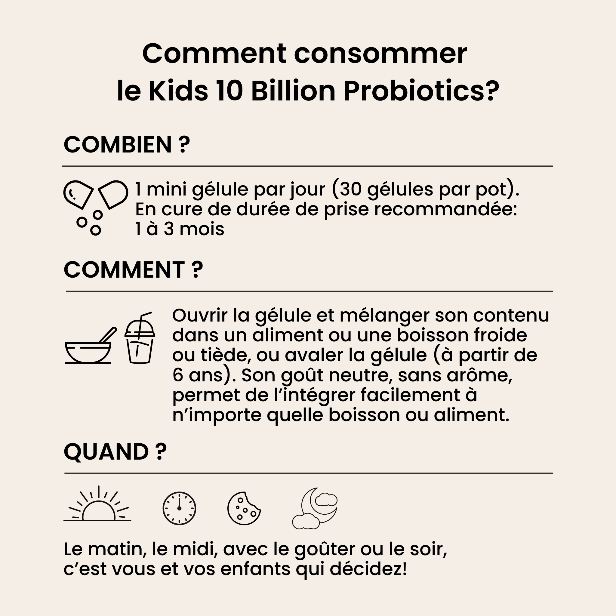 Kids 10 Billion Probiotics