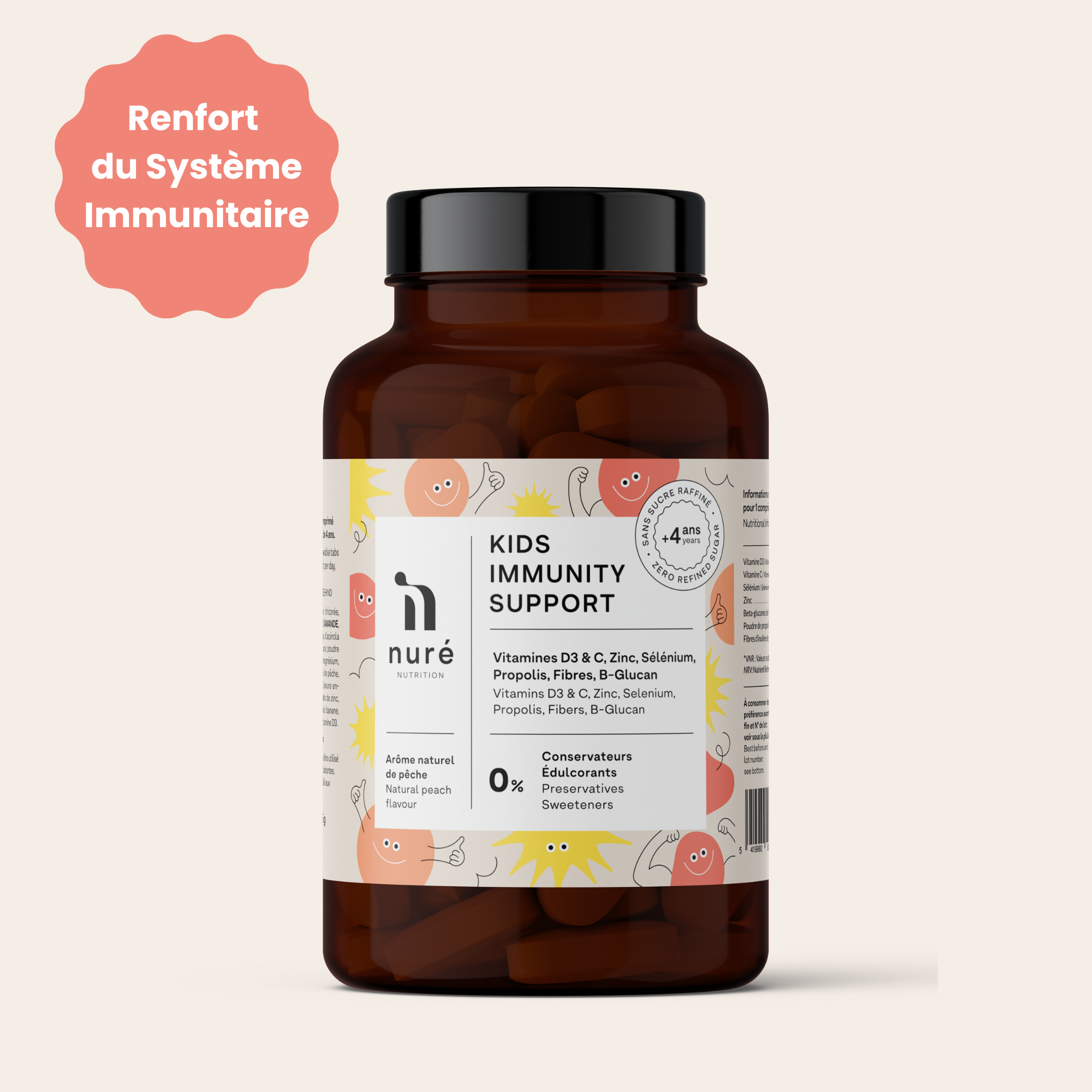Kids Immunity Support PÊCHE