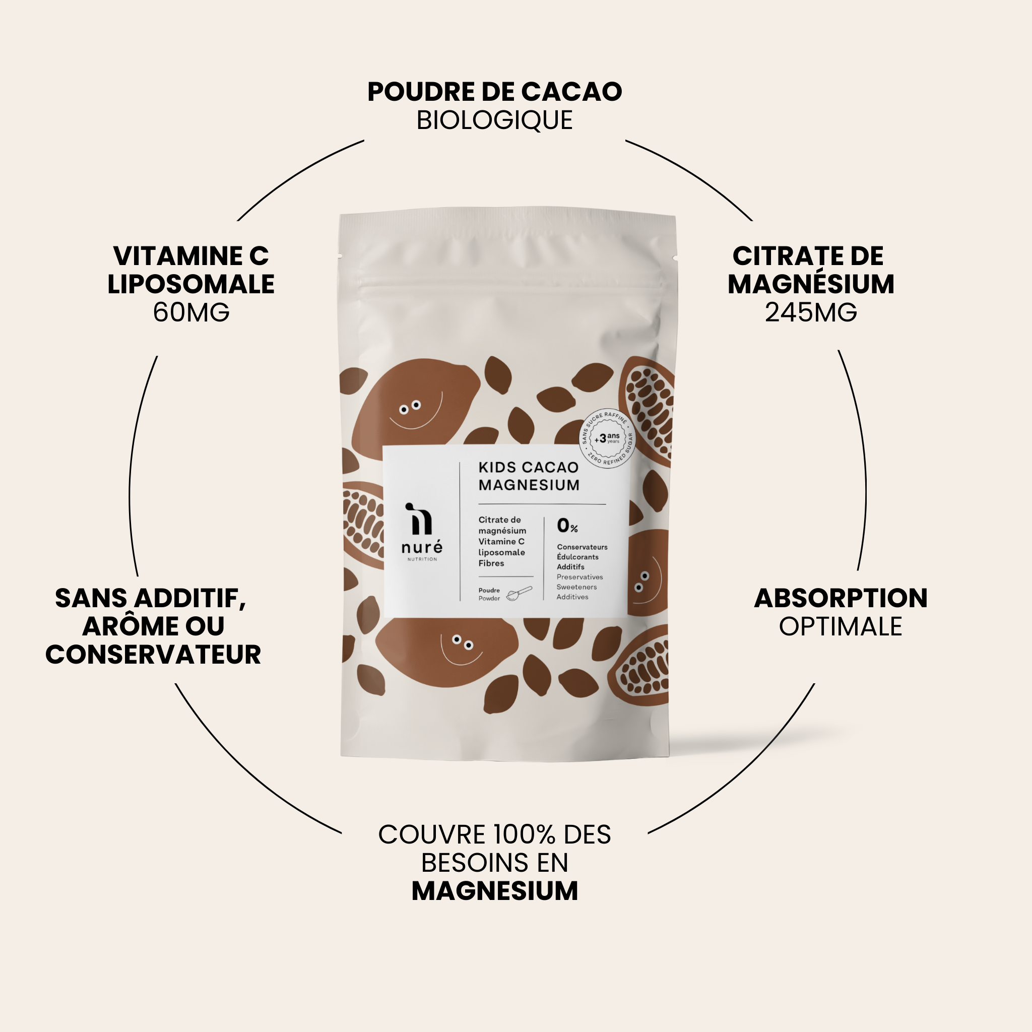 Kids Cacao+ Magnesium