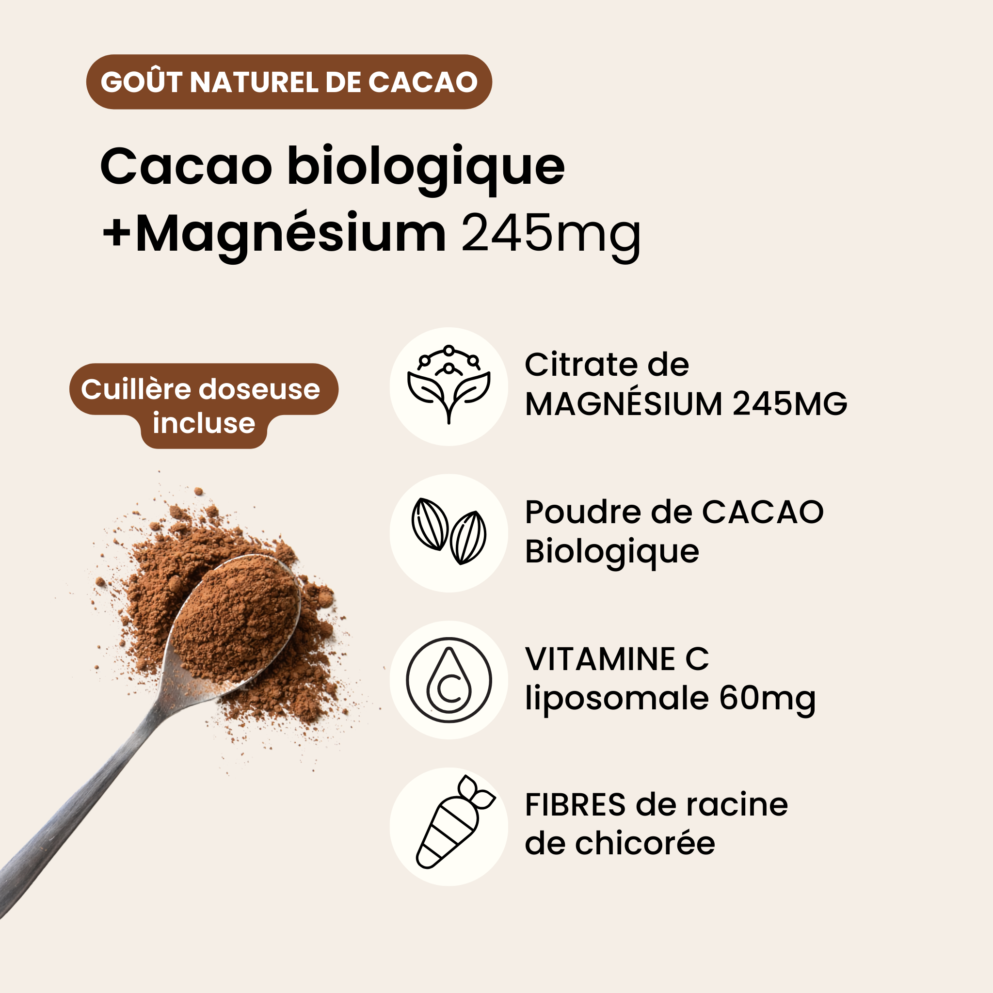 Kids Cacao+ Magnesium