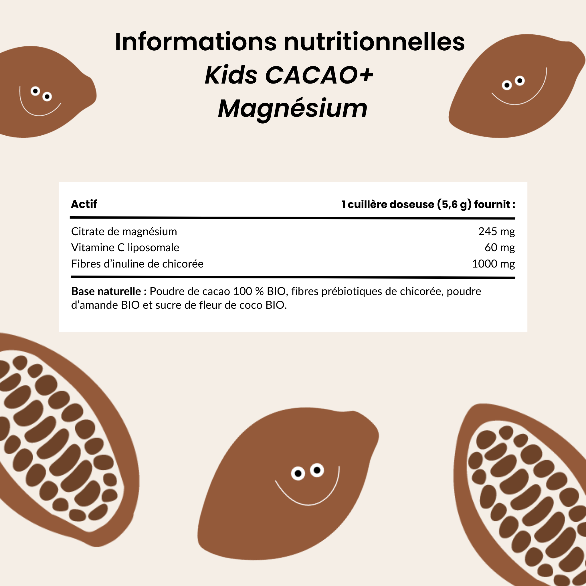 Kids Cacao+ Magnesium