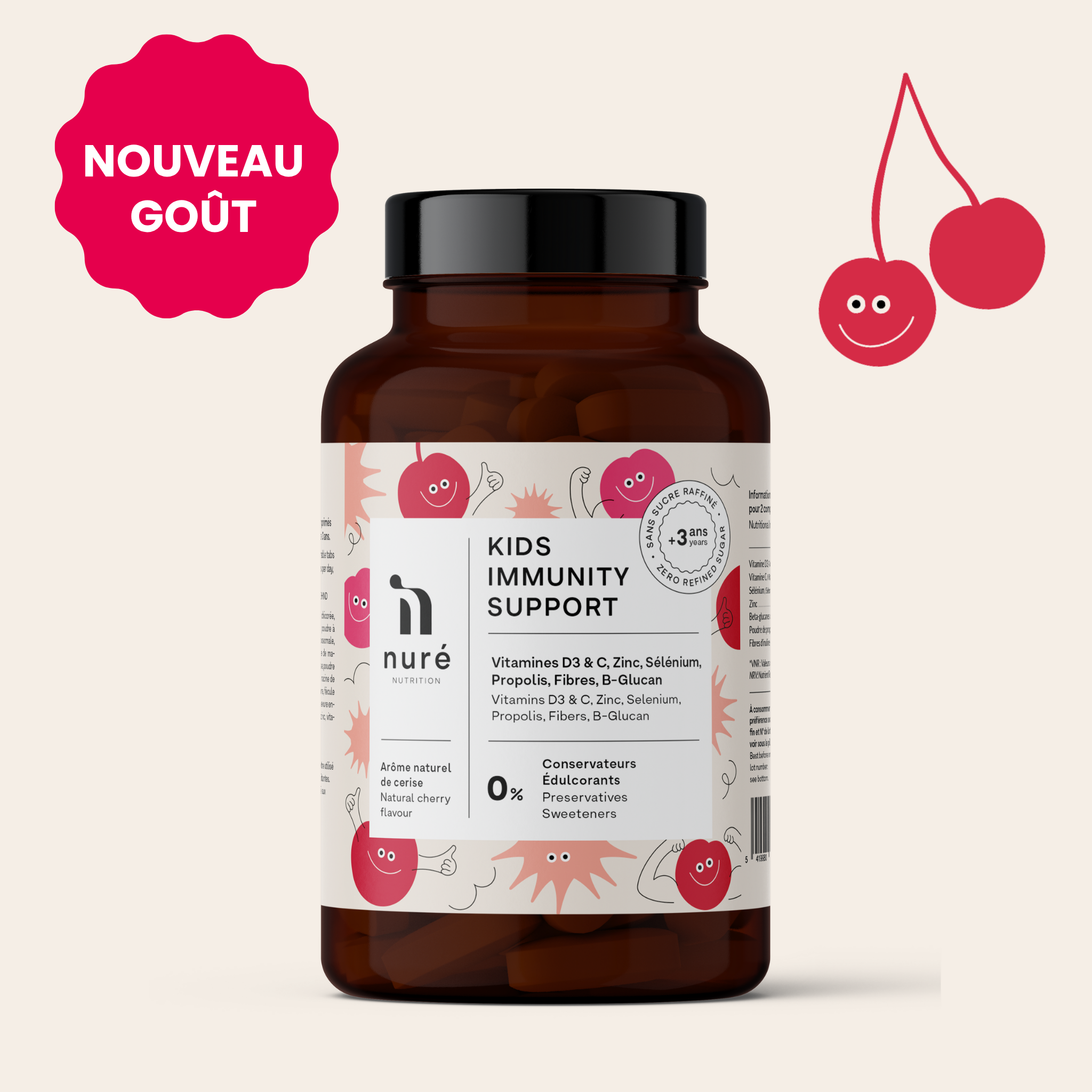 Kids Immunity Support CHERRY