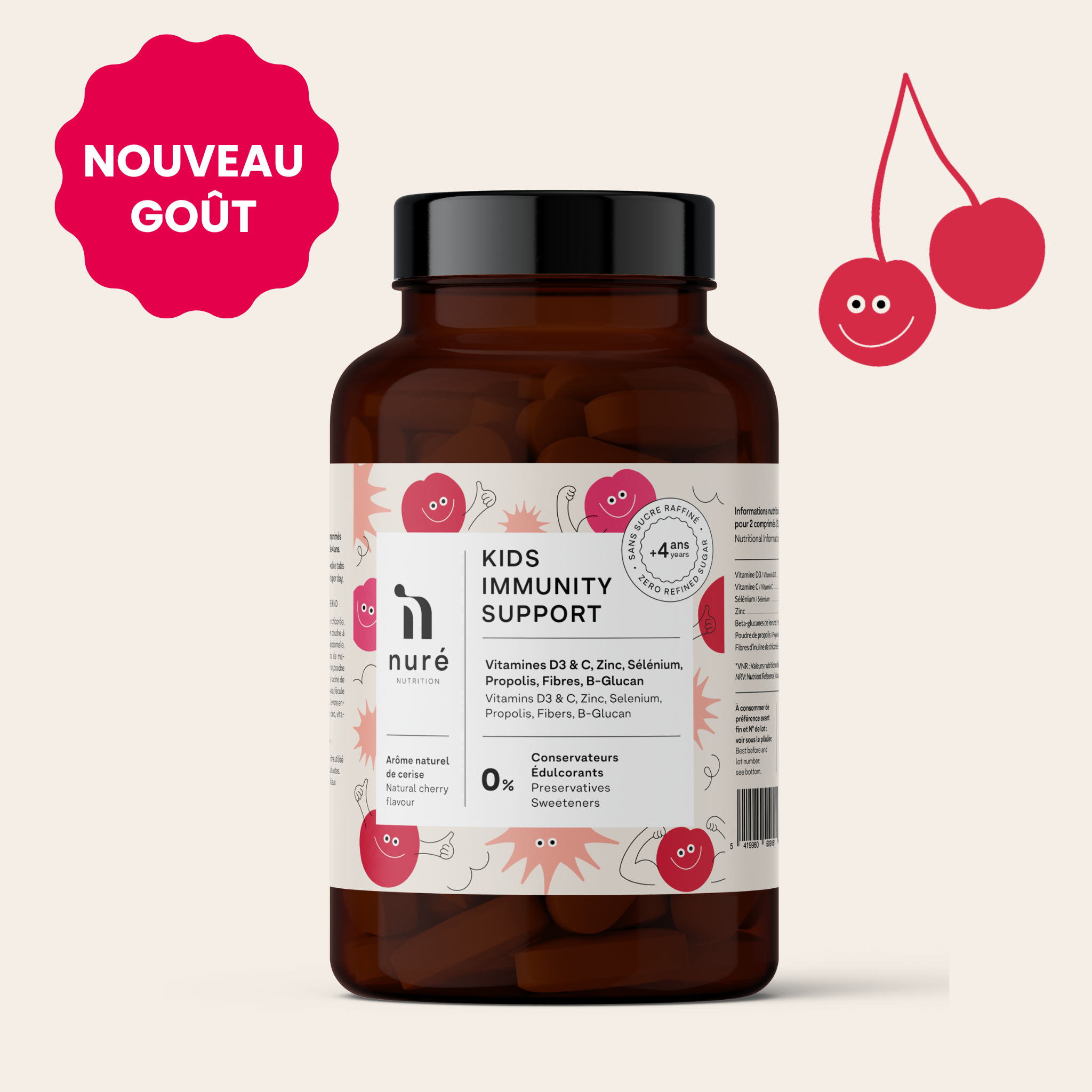 Kids Immunity Support CHERRY