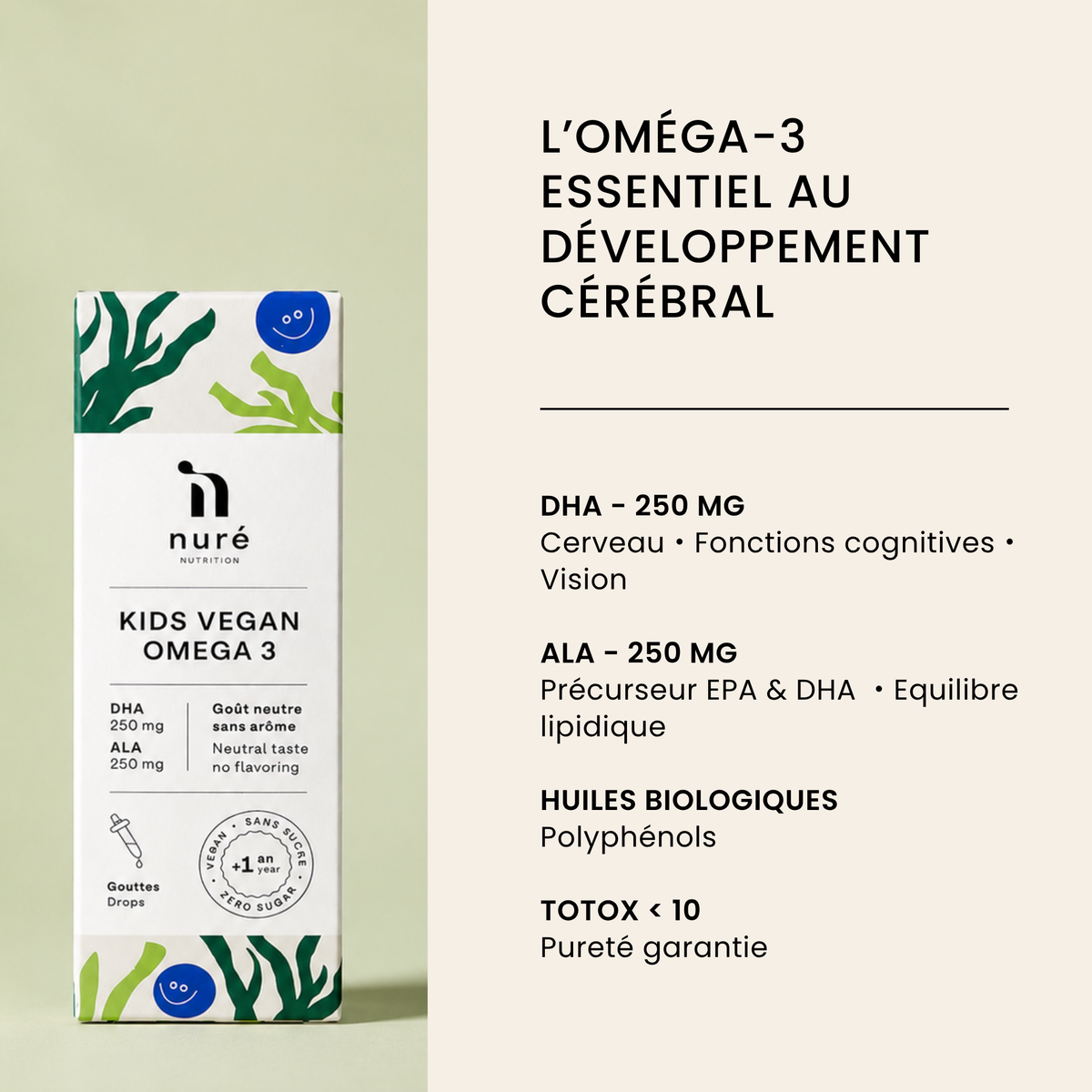 Kids Vegan Omega-3 | 50 ml
