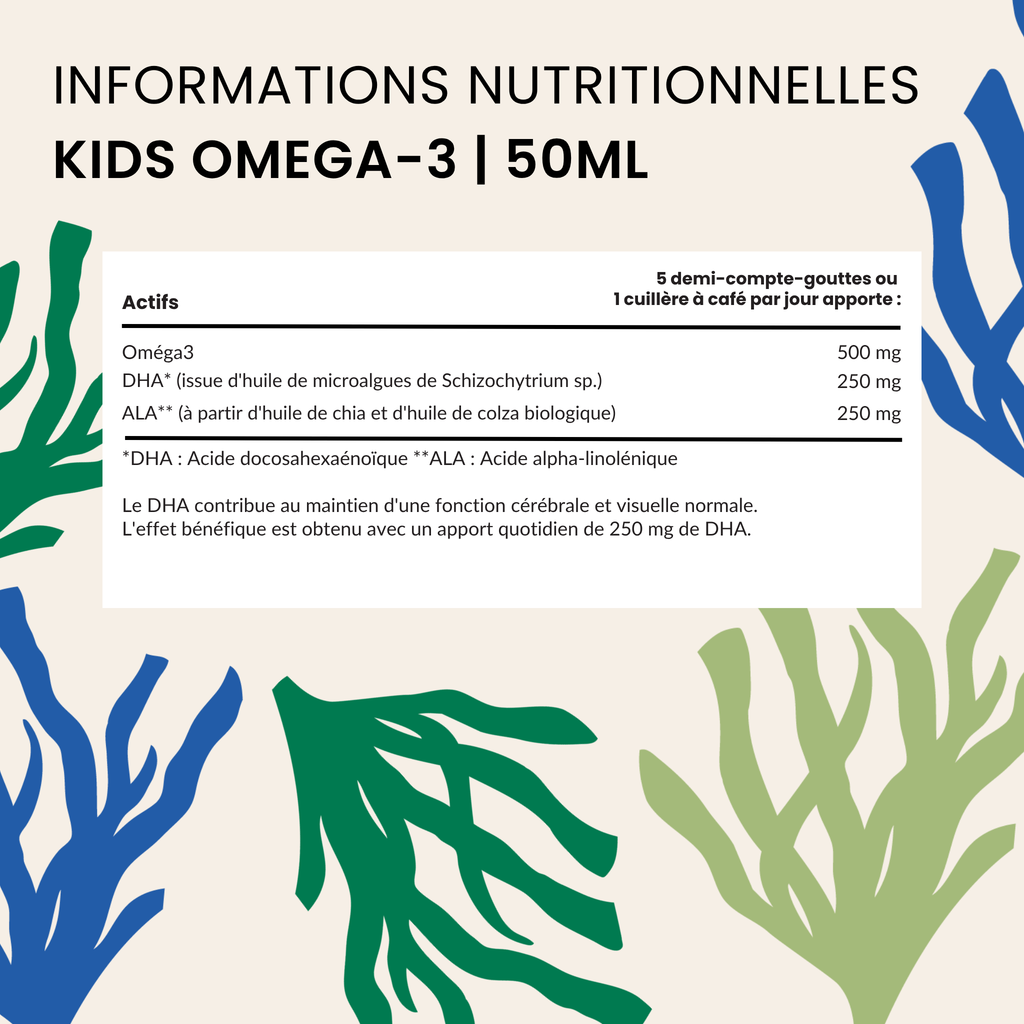 Kids Vegan Omega-3 | 50 ml