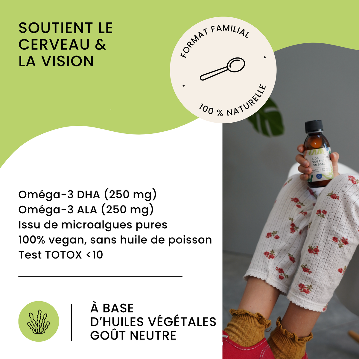 Kids Vegan Omega-3 | 125 ML
