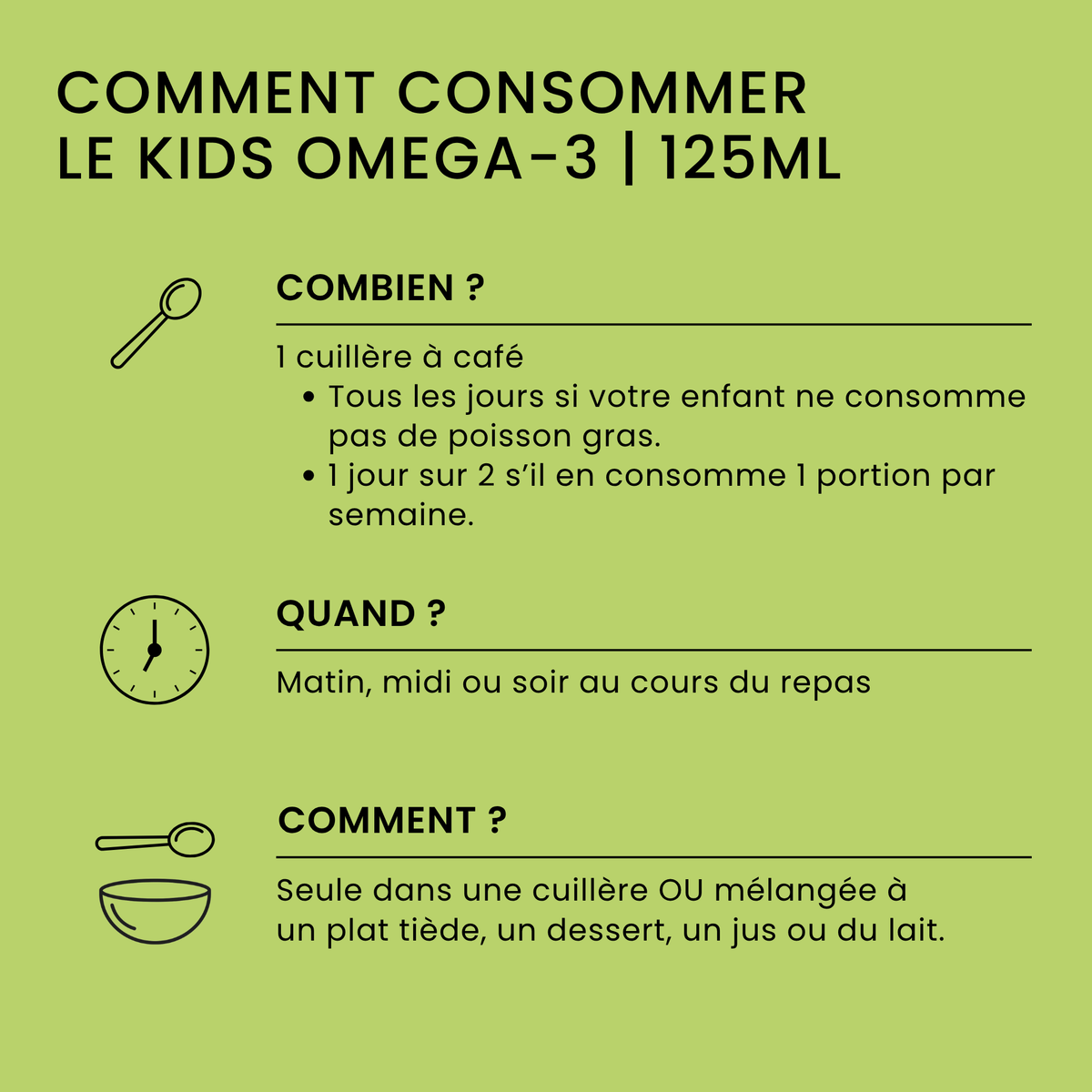 Kids Vegan Omega-3 | 125 ML