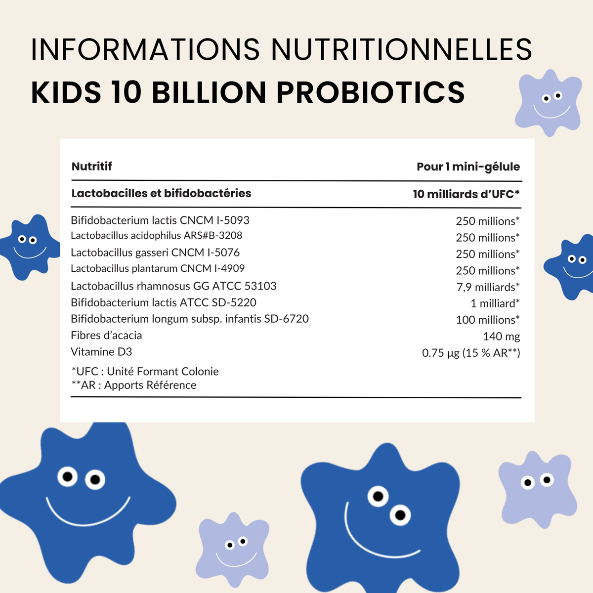 Kids 10 Billion Probiotics