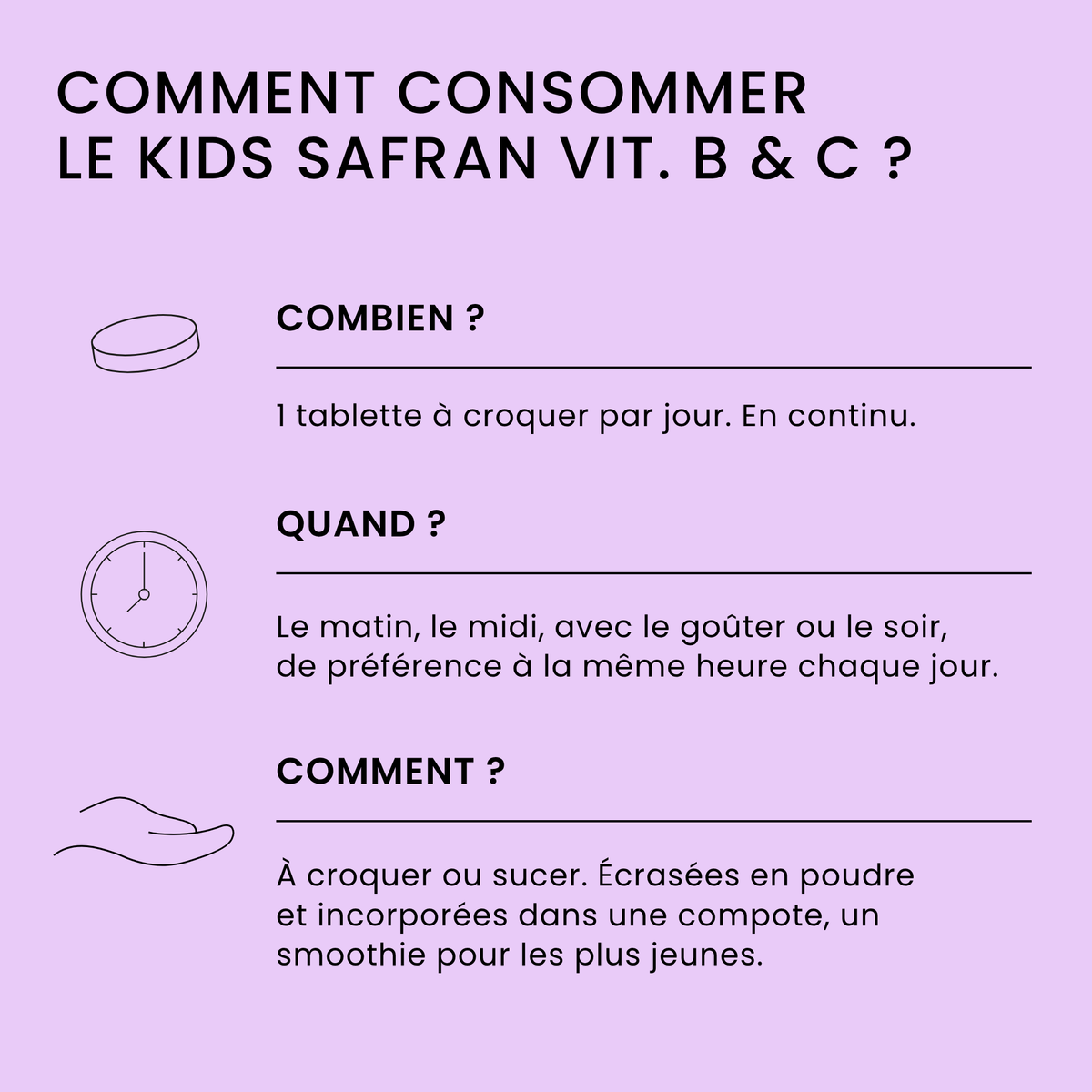 Kids Safran +Vit.B & C