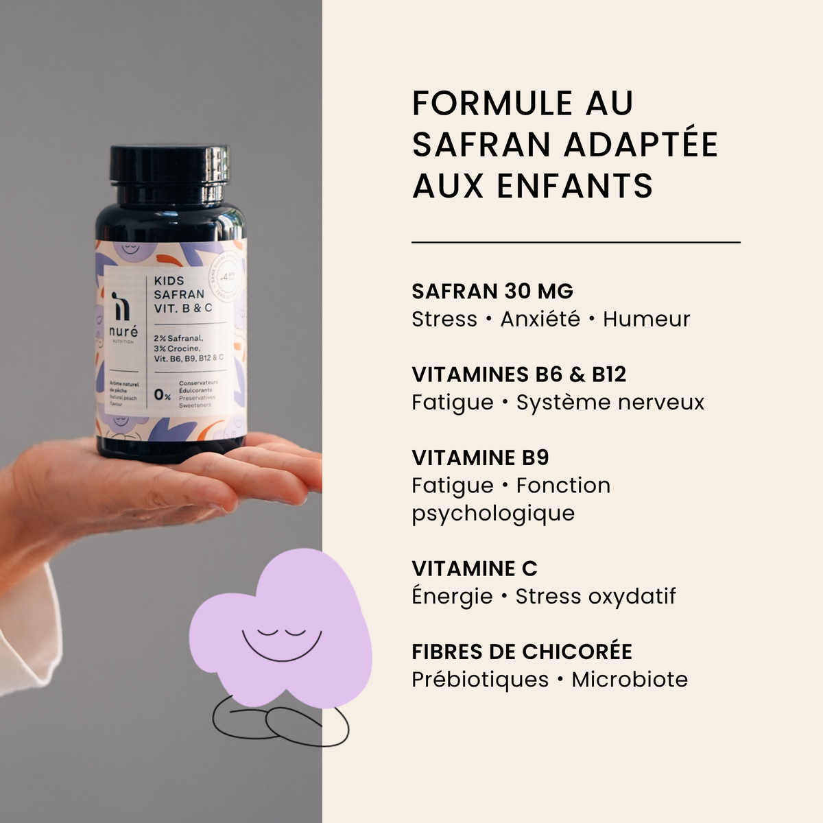 Kids Safran +Vit.B & C