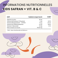 Kids Safran +Vit.B & C