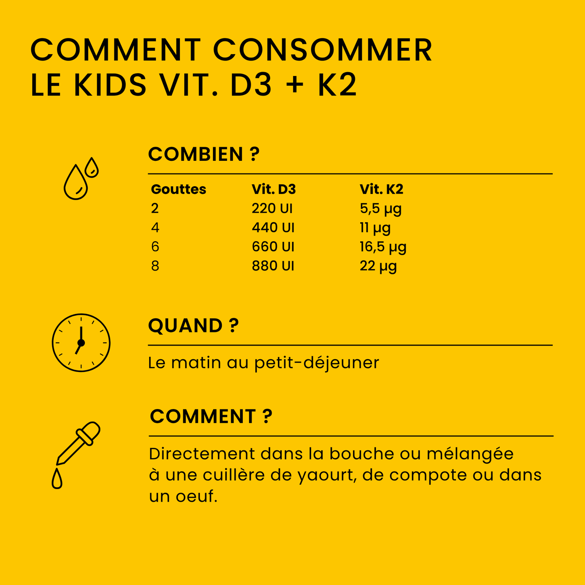 Kids Vitamin D3 + K2