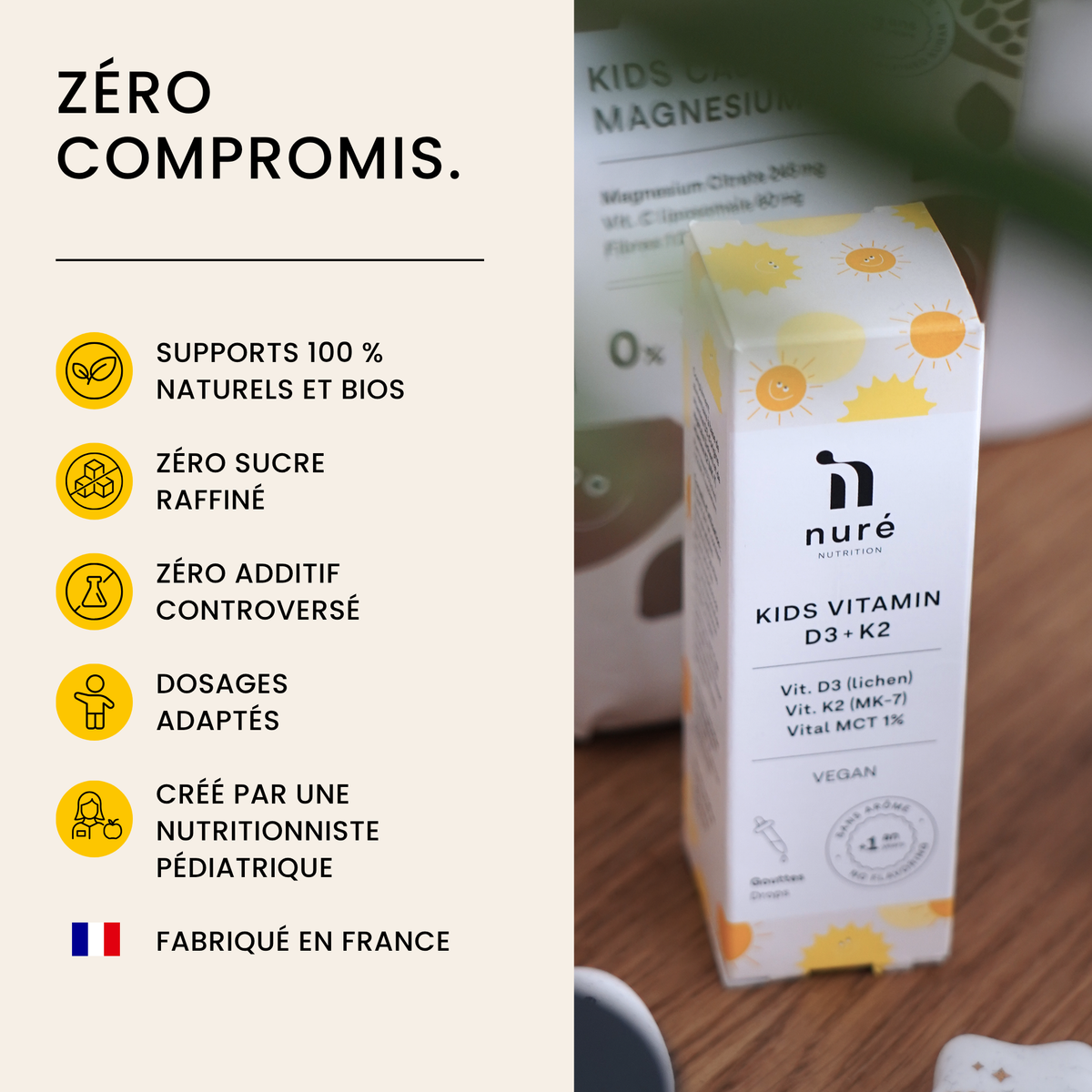 Kids Vitamin D3 + K2