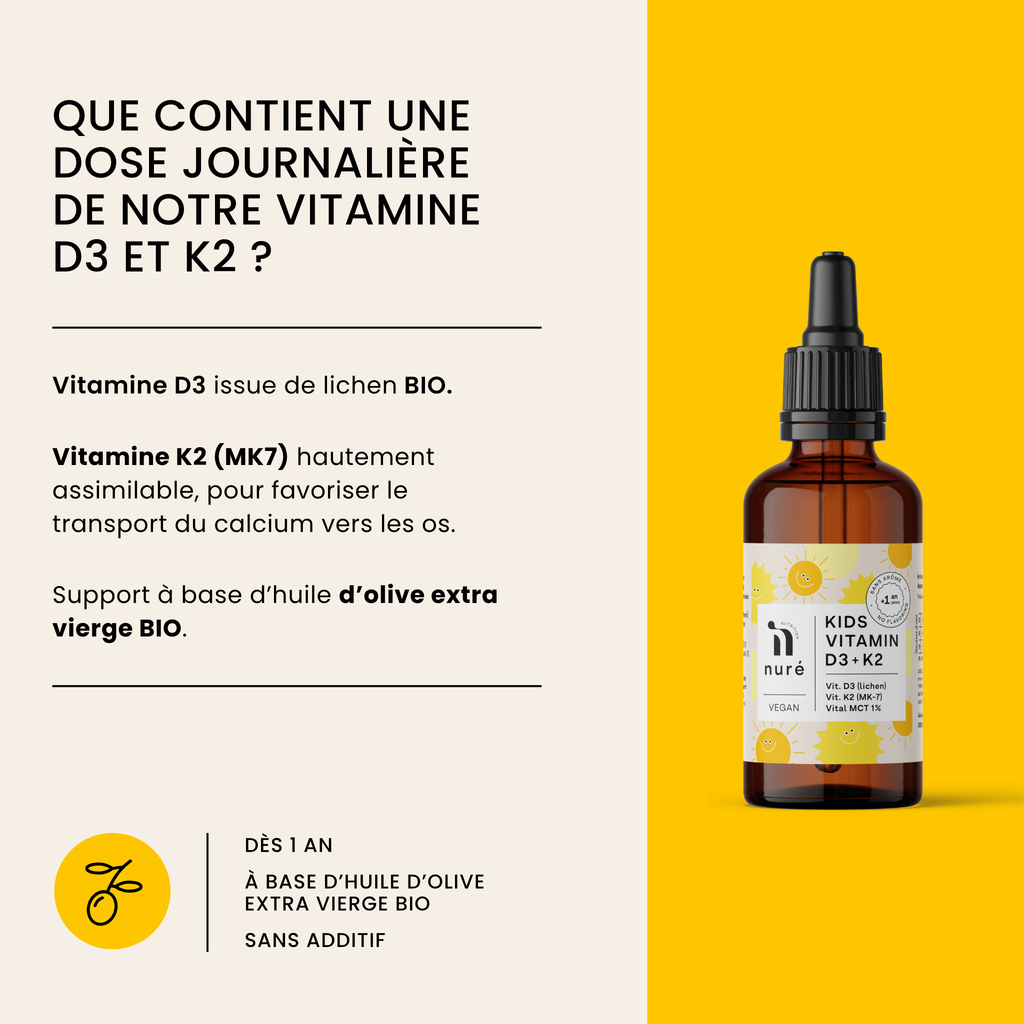 Kids Vitamin D3 + K2